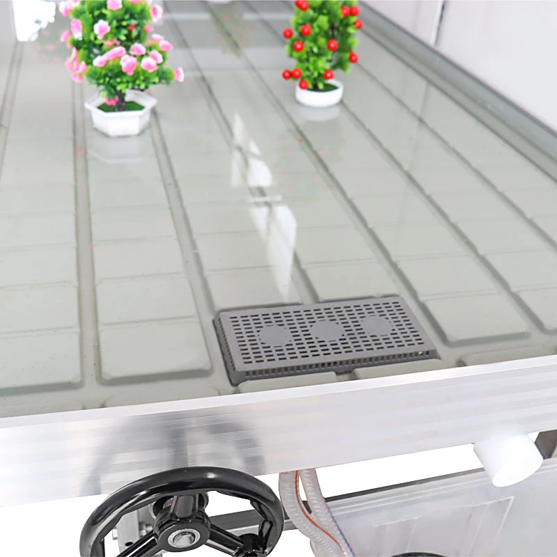 rolling-benches-for-growing-with-flood-tray